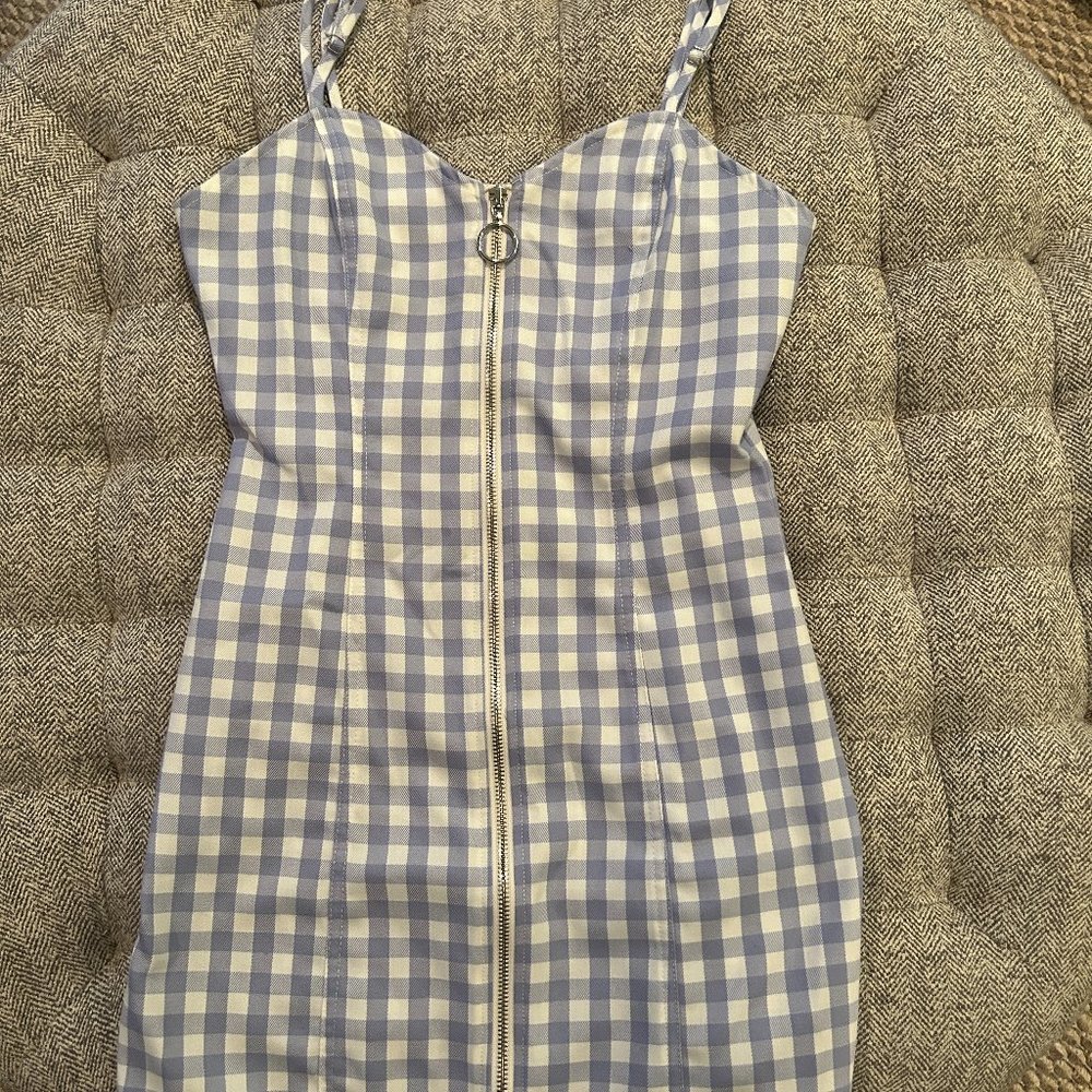 Forever 21 lavender gingham dress
